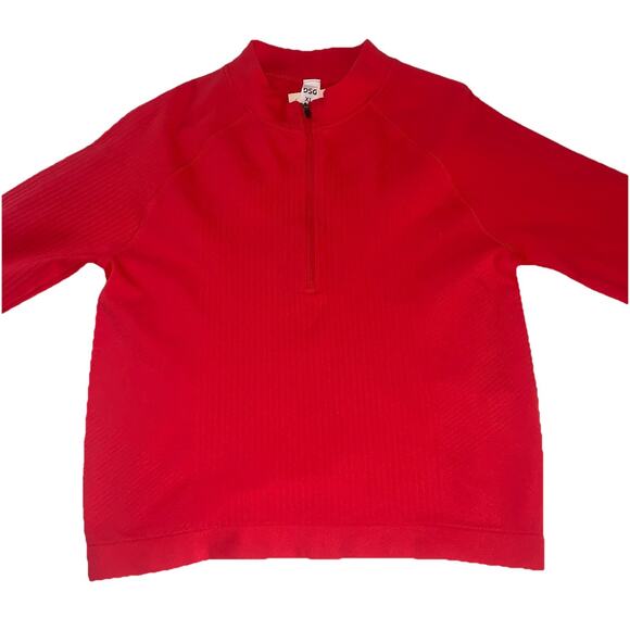 NWT DSG Momentum Seamless 1/4 Zip Pullover Lightning Red Women’s Size XL - Picture 5 of 14